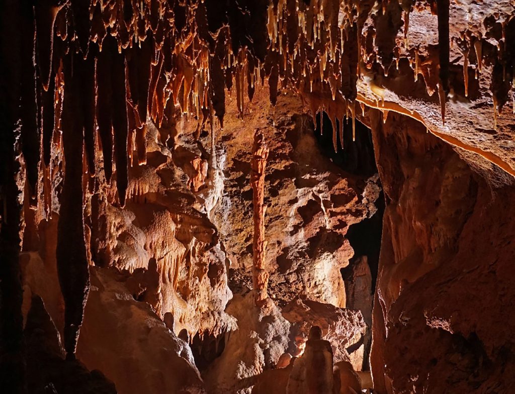 concrétions grotte du bosc
