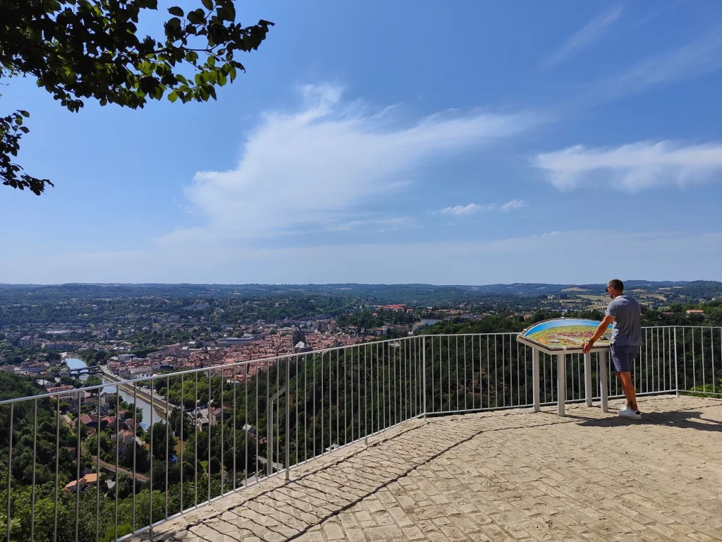 Point de vue du Calvaire - Randonnées à Villefranche de Rouergue