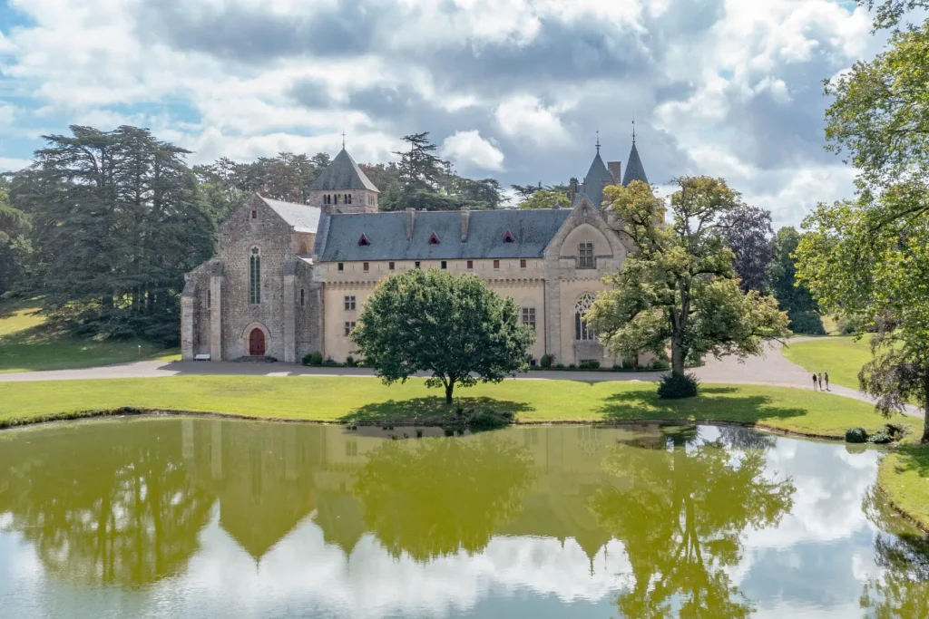 Jardin de l'abbaye de Loc-Dieu