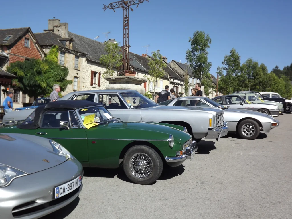 Najac, Village d’Accueil des Véhicules d’Époque