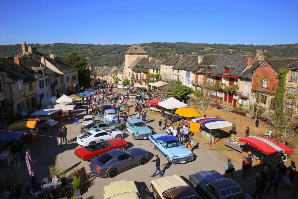 Najac, Village d’Accueil des Véhicules d’Époque