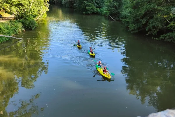 Canoë : activité quand il fait chaud en Aveyron