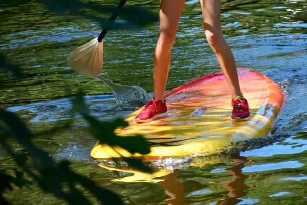 Paddle sur l'Aveyron : activité quand il fait chaud