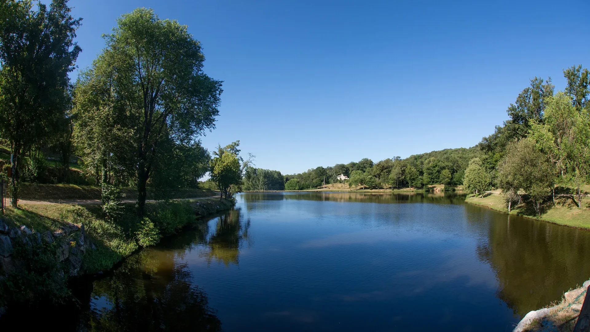 Randonnée La Fouillade, lac du Saubayre